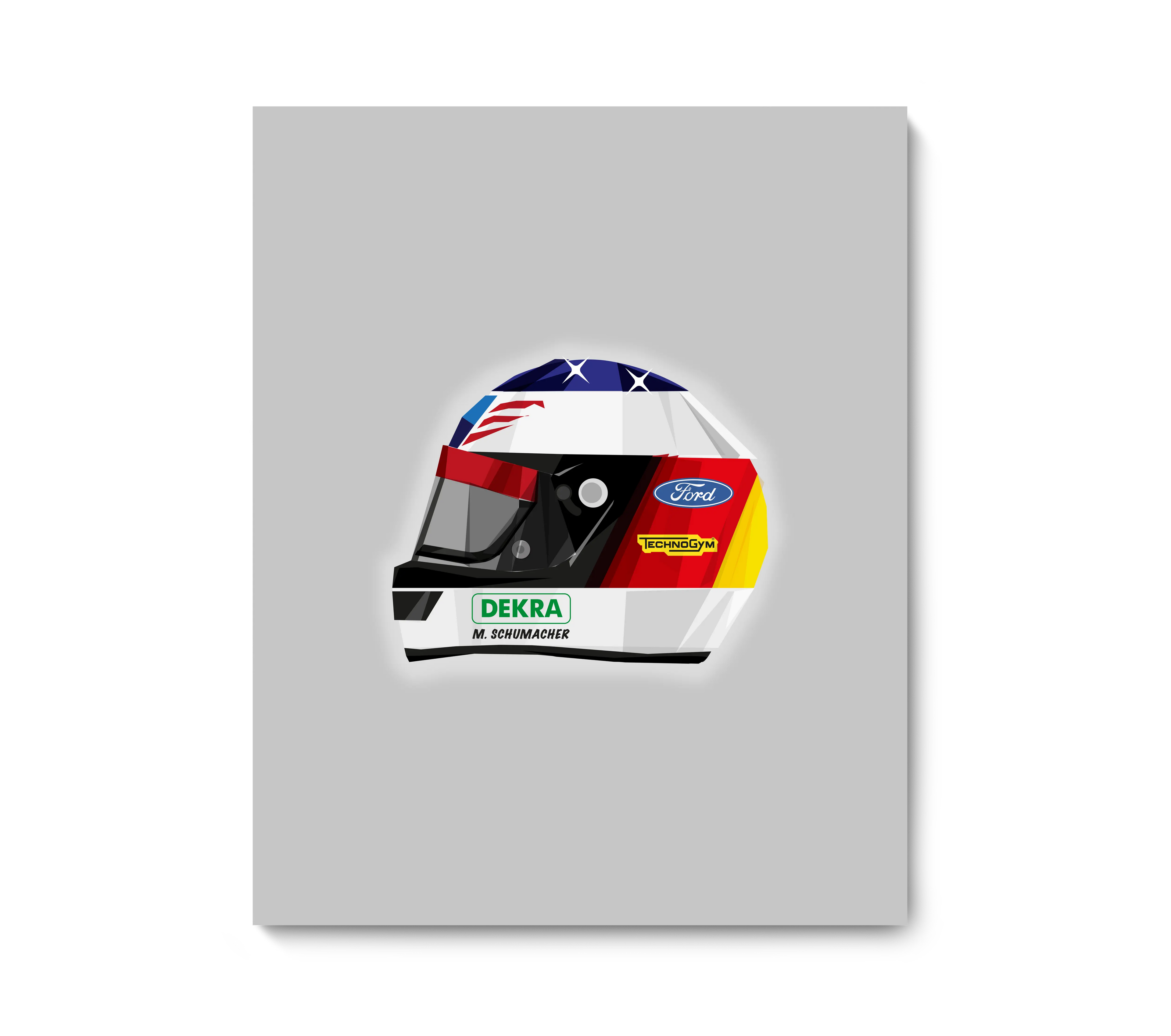 Michael Schumacher Plexiglass