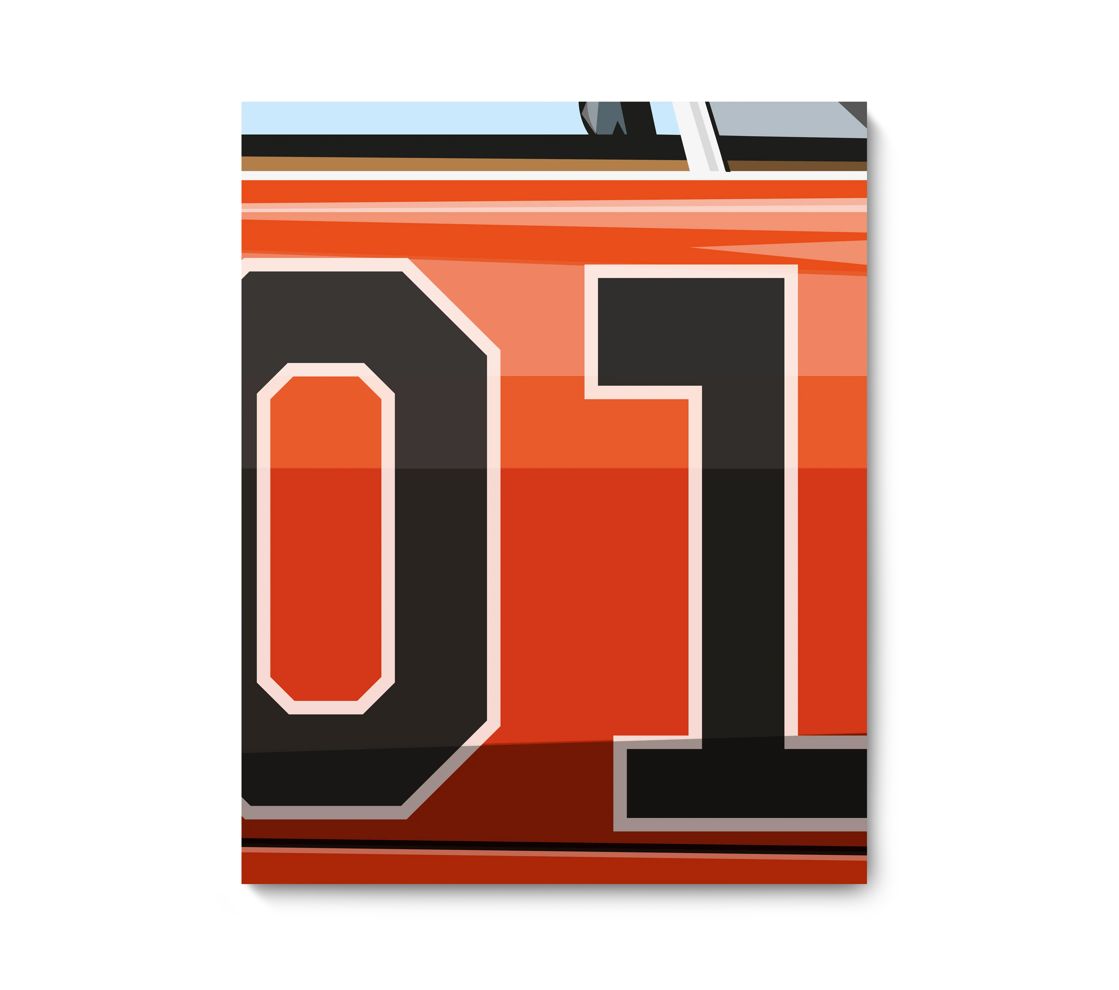 General Lee Plexiglass