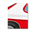 Striped Tomato Plexiglass